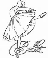 Coloring Pages Ballet Dance Ballerina Colouring Dancers Dancer Color Ballerinas Drawing Recital Sheets Visit Disney Girl Detailed sketch template