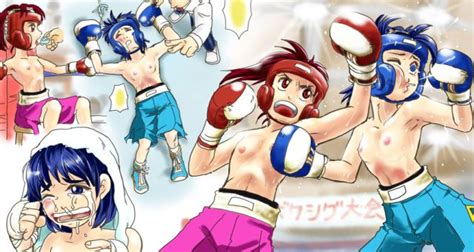 girl vs girl boxing match 4 by taiji luscious