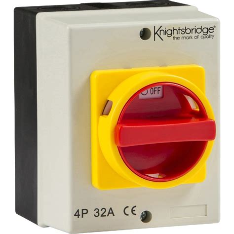 knightsbridge ip  rotary isolator p ac   dtr electrical supplies