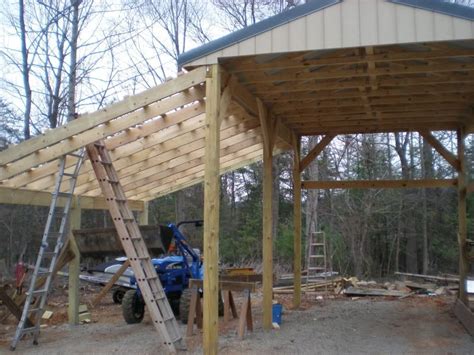 Adding A Lean To Pole Barn ~ Diy Shed Kits Plans