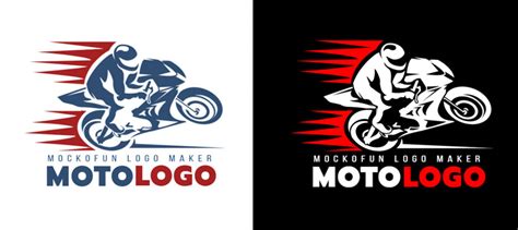 motorcycle logo mockofun