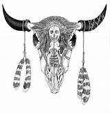 Buffalo Carved sketch template