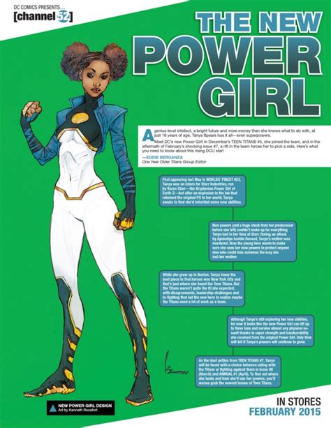 Dc Comics Presenta A La Nueva Power Girl