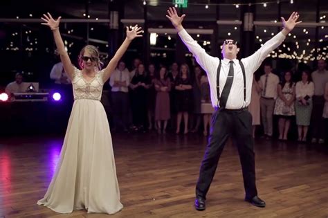 father daughter dance routine at utah wedding goes viral