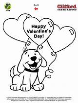 Coloring Pages Clifford Puppy Days Valentine Printable Kids Pbs Valentines Color Dogs Getdrawings Easter Books Printables Sheets Animal Getcolorings Choose sketch template