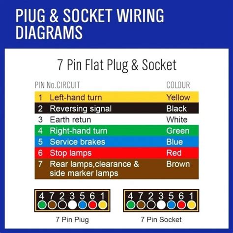pin   pin trailer wiring diagram