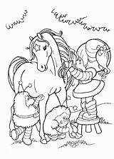 Coloring Rainbow Brite Pages Bright Kids Sheets Printable Book Color Horse Princess Books Horses Popular Today Adult Print Library Activities sketch template