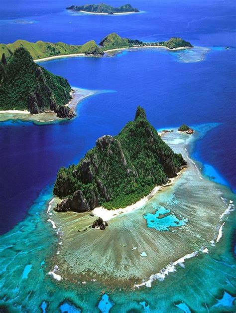 Most Beautiful Place For Tourists Mamanuca Islands Fiji