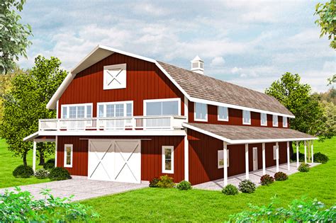 plan gh terrific storage  barn style house plan barn style