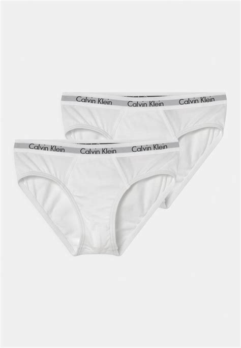 Calvin Klein Underwear Briefs 2 Pack Briefs White Zalando De