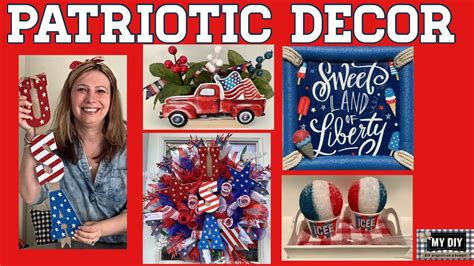 patriotic decorating ideas dollar tree diys patriotic