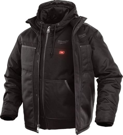 milwaukee tool  heated    jacket  black medium  home depot canada