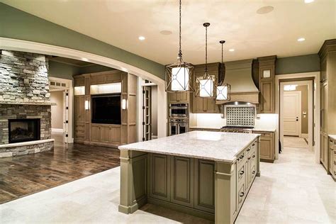 plan dj luxury   level kitchen design decor architectural design house plans