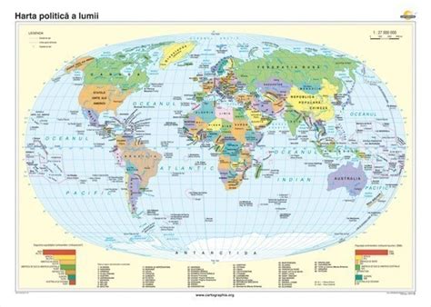 harta politica  lumii materialedidacticero