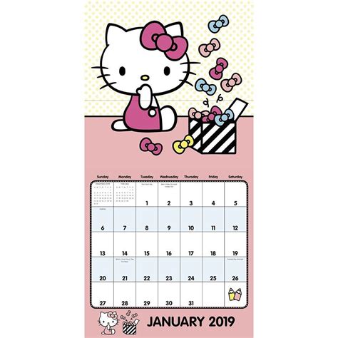 desain kalender  kitty  kalender indonesia  contoh images