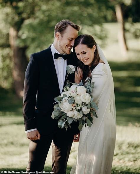 finnish prime minister sanna marin marries her partner of