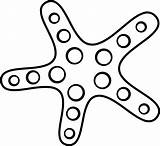 Starfish Clipart Clipartmag sketch template