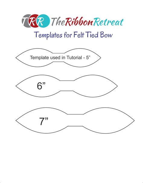printable hair bow template   printable template