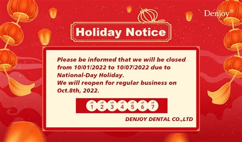 holiday notice  national day octth denjoy dental coltd