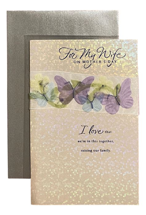 mothers day greeting card   wife  mothers day  love