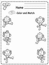 Monkeys Preschool Monkey Printables Teachersnotebook sketch template
