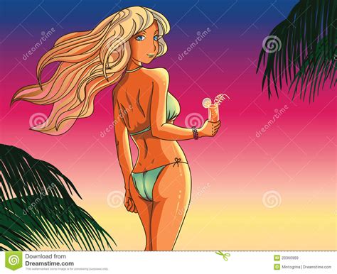 sexy blonde looking back royalty free stock images image 20360969