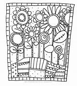 Hundertwasser sketch template