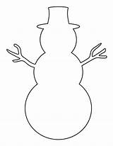 Snowman Template Pattern Outline Patterns Clipart Stencil Stencils Printable Christmas Templates Patternuniverse Printables Print Snowmen Snow Bonhomme Neige Crafts Man sketch template