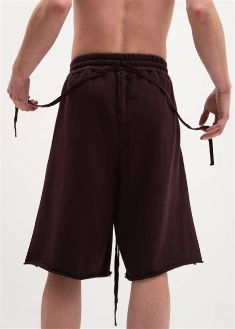017 shop komakino cherry fleece shorts scraps