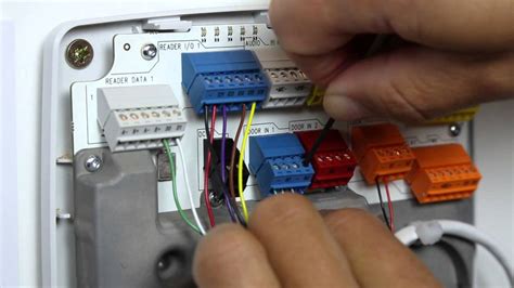 axis  network door controller wiring diagram