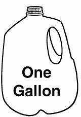 Gallon Milk Clipart Jug Clip Cliparts Measurement Liquid Grade First Jar Library Clipartmag Clipground sketch template