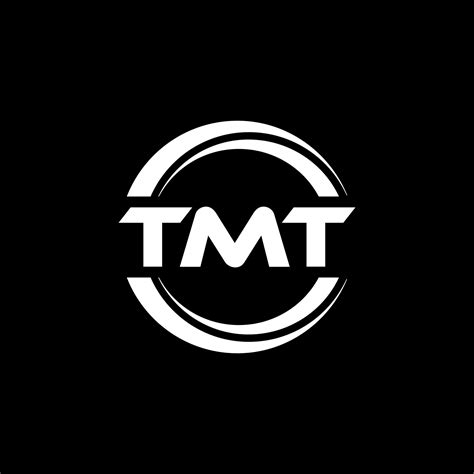 tmt logo diseno inspiracion   unico identidad moderno elegancia