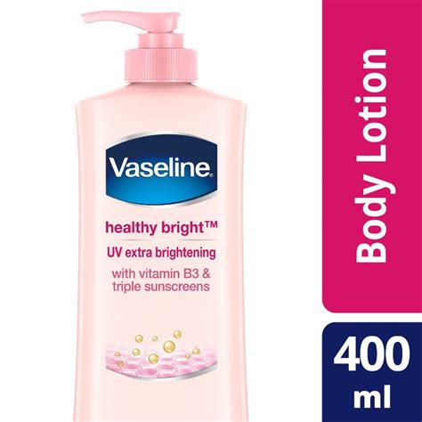 √ Vaseline Lotion Healthy Bright Uv Extra Brightening [400 Ml] Terbaru