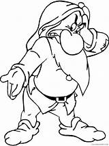 Grumpy Coloring Pages Dwarf Coloring4free Cartoons Printable Related Posts sketch template
