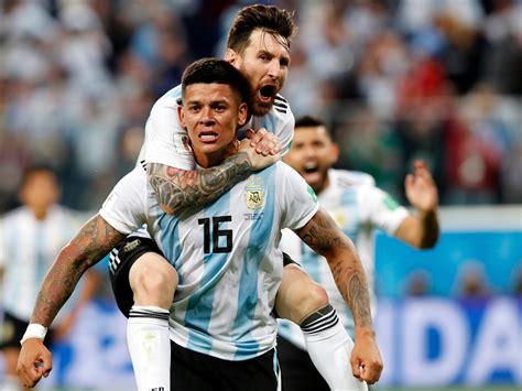 world cup 2018 lionel messi and argentina rise in the third game to