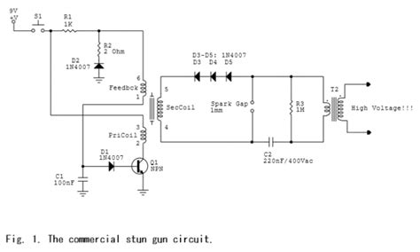 flashlight stun gun flashlight taser wiring diagram wiring diagram