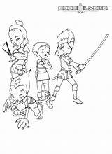 Lyoko Code Coloring Pages Animated Fun Kids Gif Coloringpages1001 Gifs sketch template