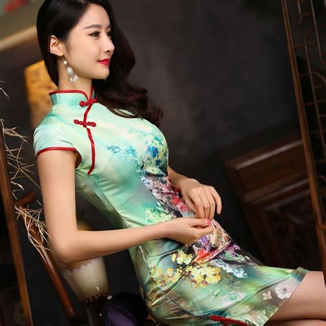 best 12 qipao cotton silk dress ichinesedress