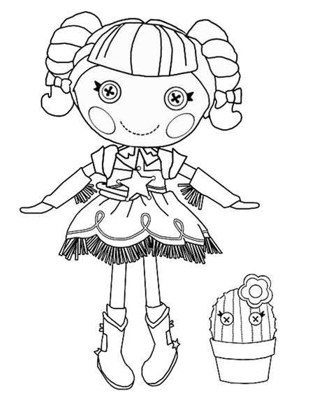 lalaloopsy printable coloring pages  getcoloringscom