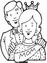 Coloring Dad Mom Pages Popular sketch template