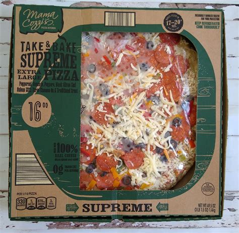 mama cozzis  bake supreme extra large  pizza aldi reviewer