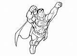 Coloring Pages Superman Printable Choose Board sketch template