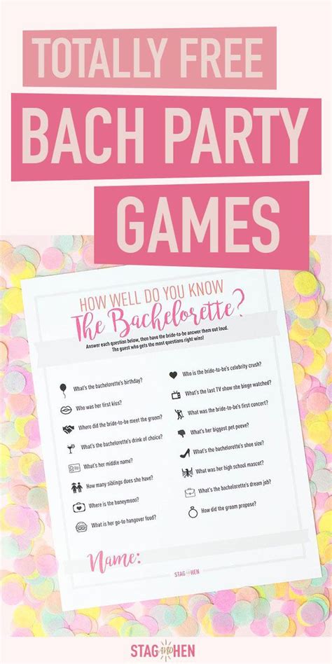 printable bachelorette party games printable templates