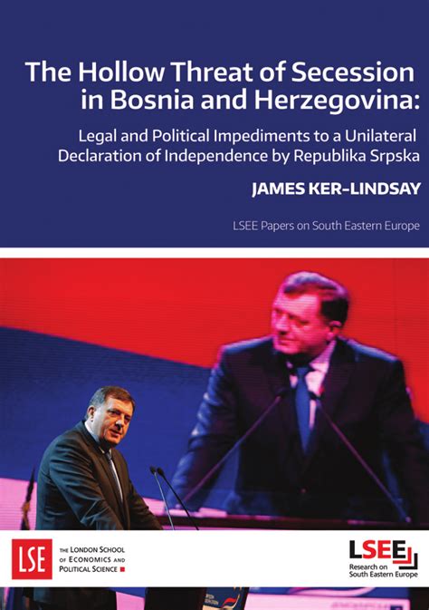 Pdf The Hollow Threat Of Secession In Bosnia And Herzegovina Legal