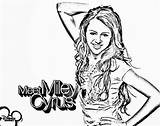 Cyrus Miley Popular sketch template