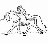 Unicornio Cavallo Principessa Unicorno Acolore Stampare Dibuix Imprimir sketch template