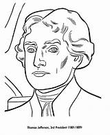Coloring Jefferson Thomas Pages President Printable Presidents Davis Print Color Printables Sheets Kids Line Patriotic Activity Clipart Easy Getcolorings Help sketch template