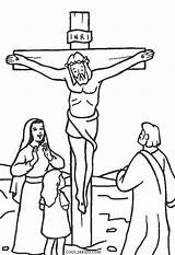 Kreuz Jesús Getdrawings Ascension sketch template