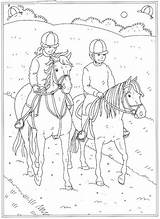 Kleurplaat Pferde Kleurplaten Mit Reiter Manege Paarden Springen Reiterhof Stal Malvorlagen Pony Ausmalen Paard Tekening Paardenstal Volwassenen Omnilabo Eenhoorn Ruiters sketch template
