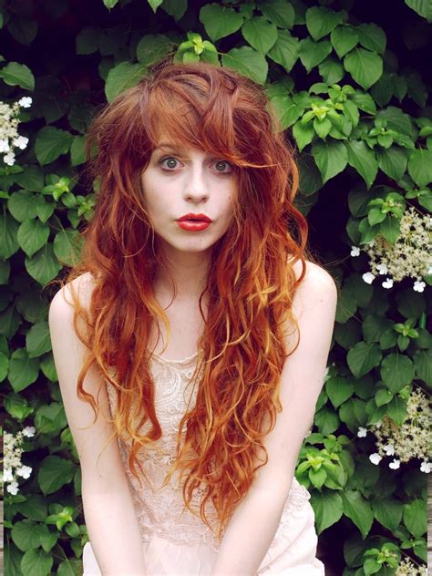nadia esra natural red hair redhead hairstyles long hair styles